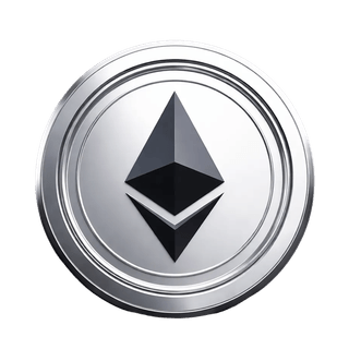 Hình ảnh đồ họa 3D của đồng tiền điện tử Ethereum ETH